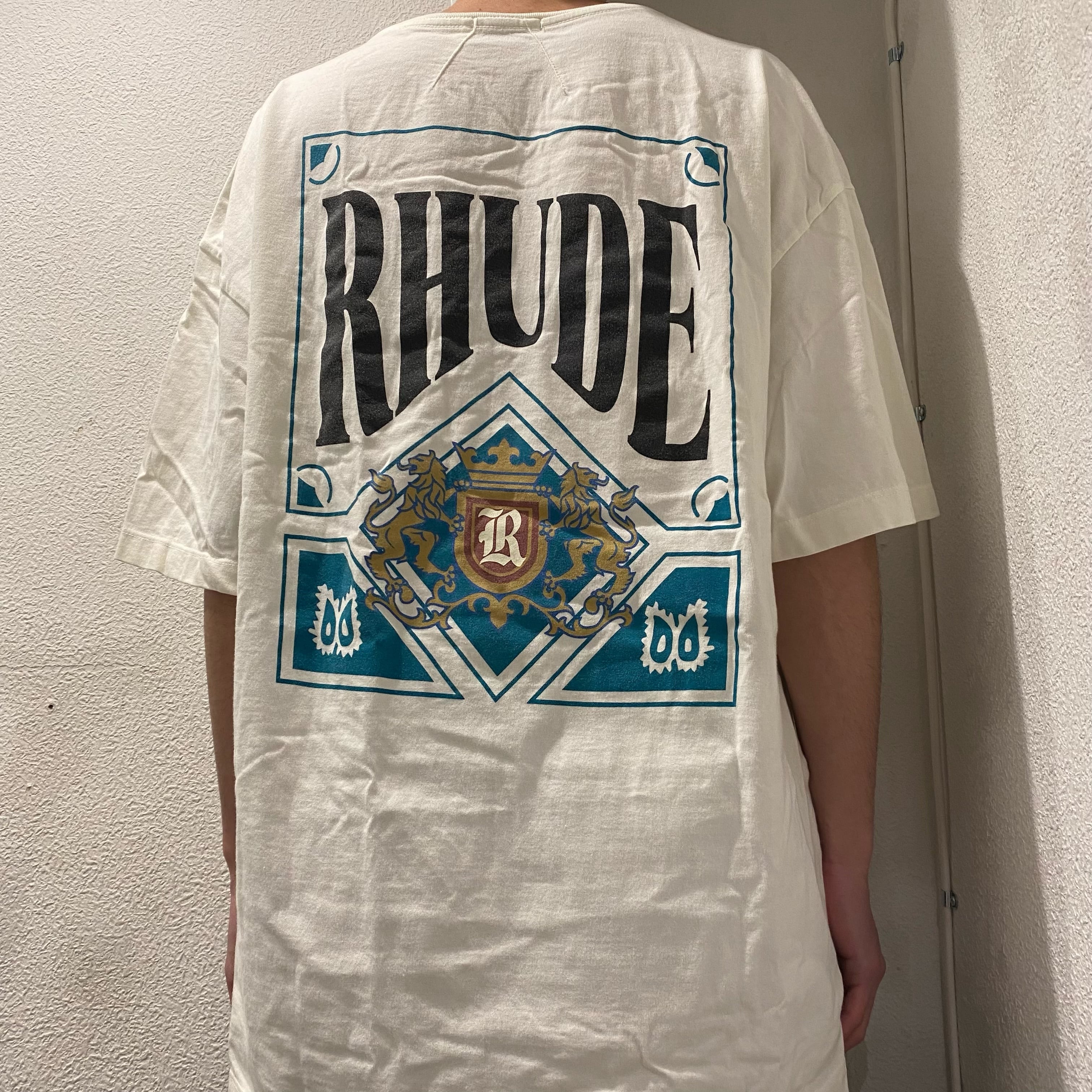 RHUDE ルード CARD TEE 半袖Tシャツ サイズL【表参道t02 ...