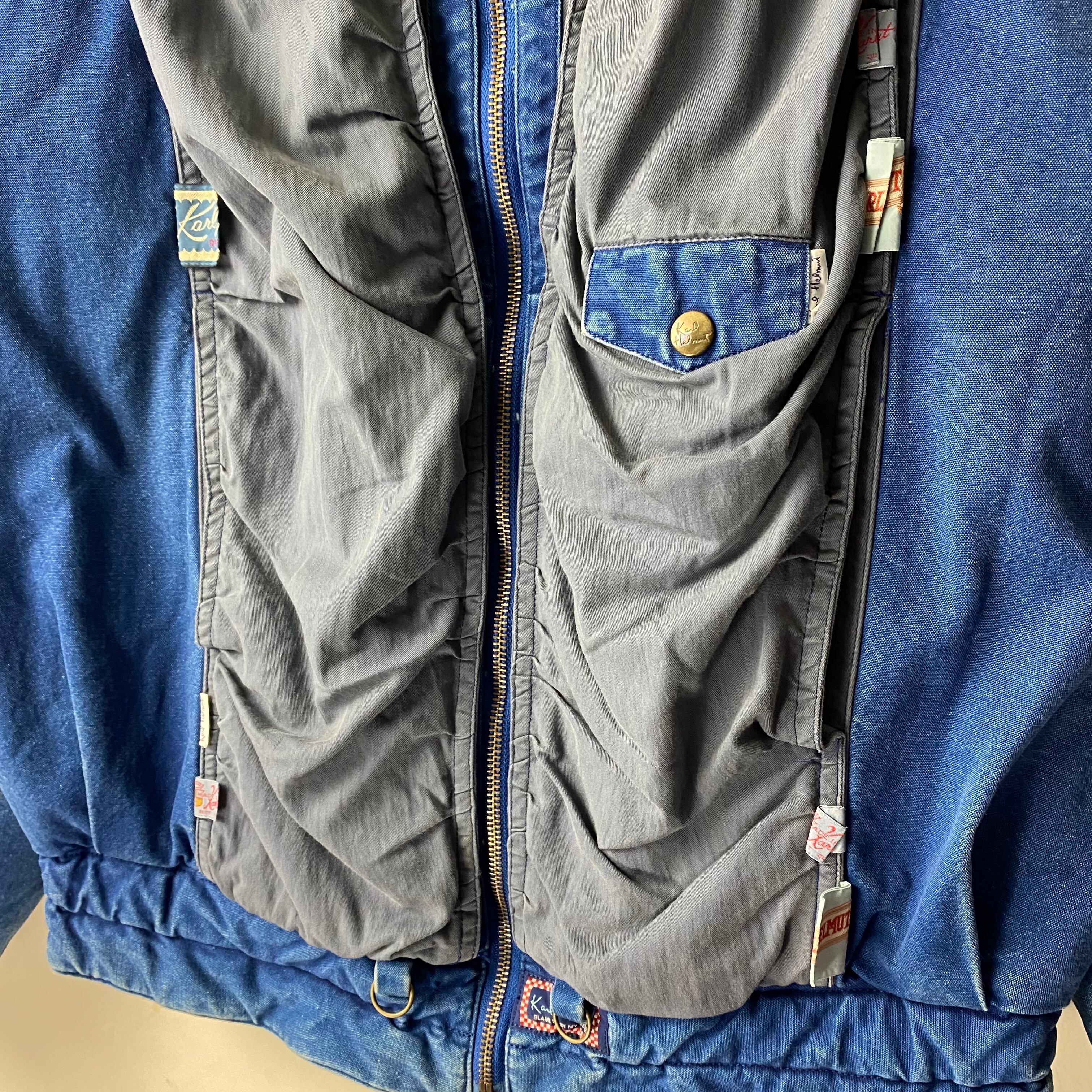 vintage KARL HELMUT denim parachute jacket | NOIR ONLINE powered by BASE