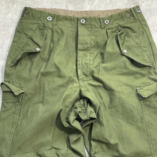 60-80s スウェーデン軍 実物 M-59 フィールドパンツ C150 w32 詳細写真3