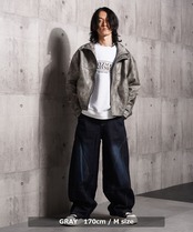 ◆ヴィンテージライク スタンド ショートジャケット◆lf-253-2847