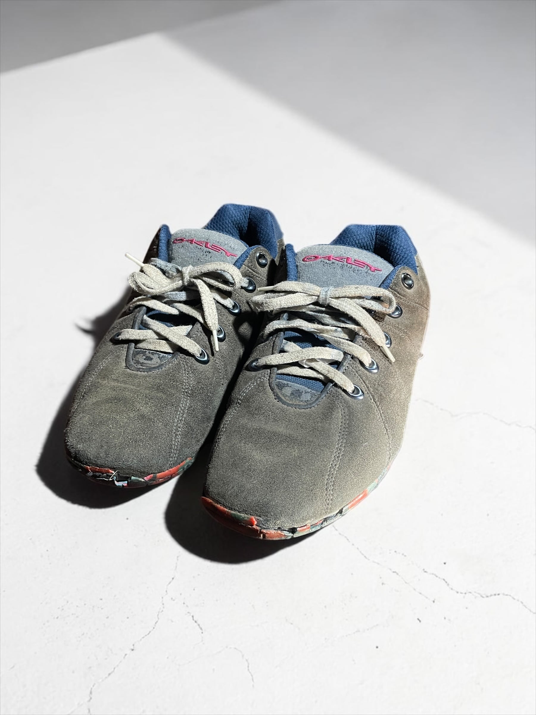 未使用　OAKLEY Split Thead チタン製 Oakley Split Suede Sneakers 28.0 | オンライン古着屋83ハチサン