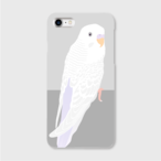 iPhoneケース セキセイインコ ホワイトウィング【各機種対応】