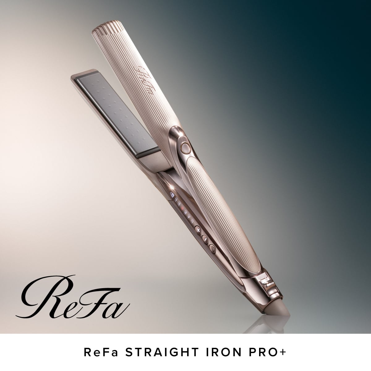 ヘアアイロン ReFa FINGR IRON ST6 生え際まで、ニュアンスメイク「ReFa FINGER IRON ST 6（リファ