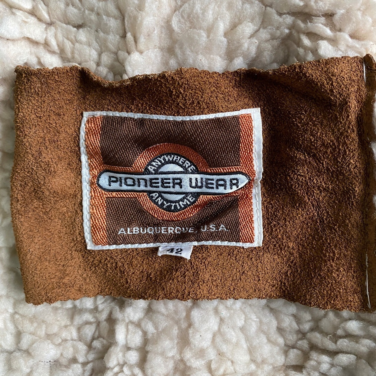 70年代 pioneer wear 本革 スウェード レザー ランチコート メンズXL 