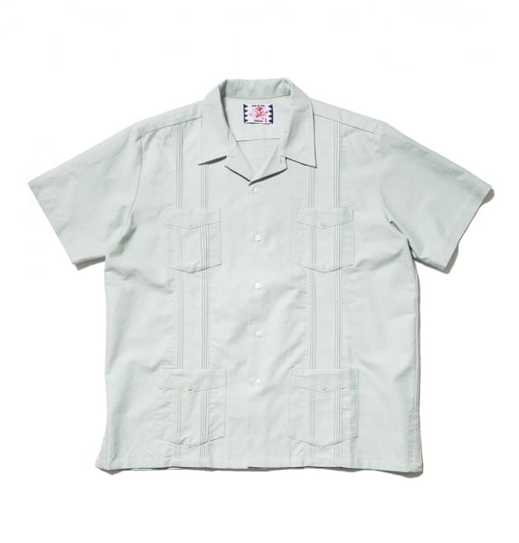 SON OF THE CHEESE サノバチーズ CUBA Shirt（GREEN）SC1910-SH17