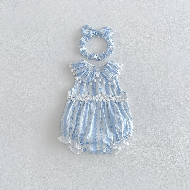 【姉妹服】シャイニングフラワーロンパース/ワンピース - 8