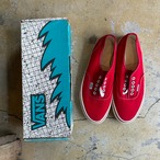 Vintage Vans “Style 44 Authentic” Red canvas/10h