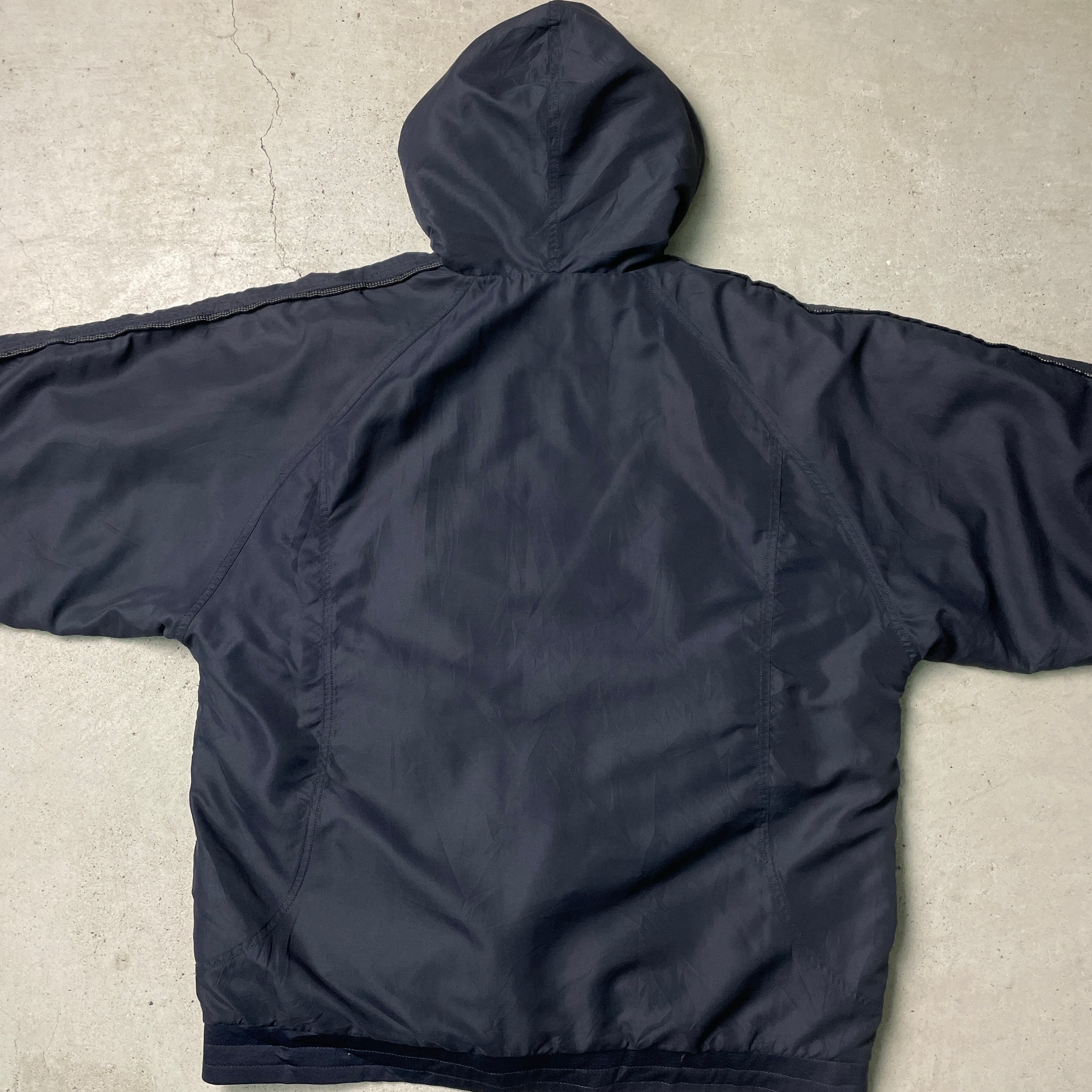 90年代 adidas アディダス アノラックパーカー リフレクターライン