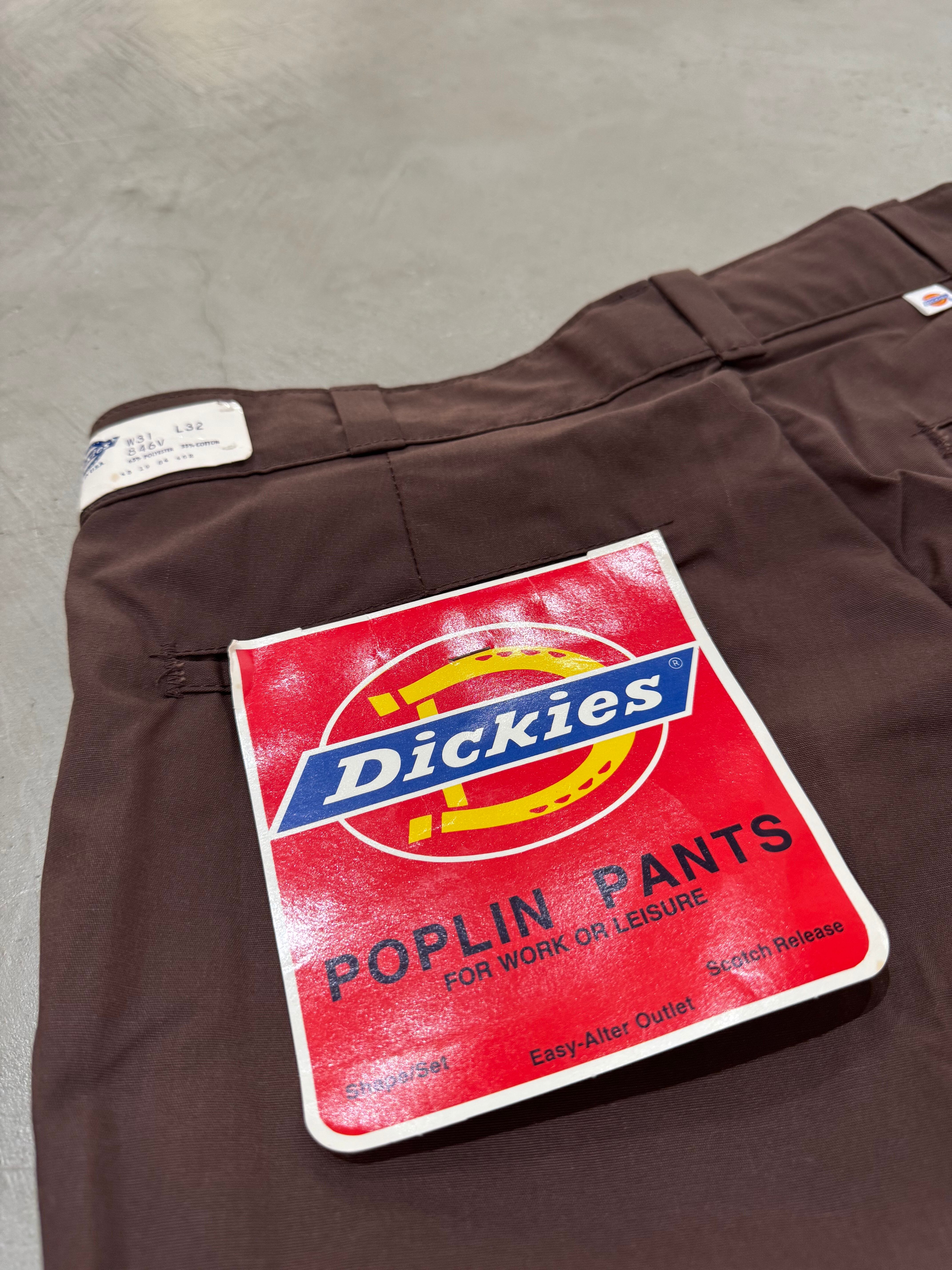 80s DEAD STOCK USA製 Dickies POPLIN PANTS