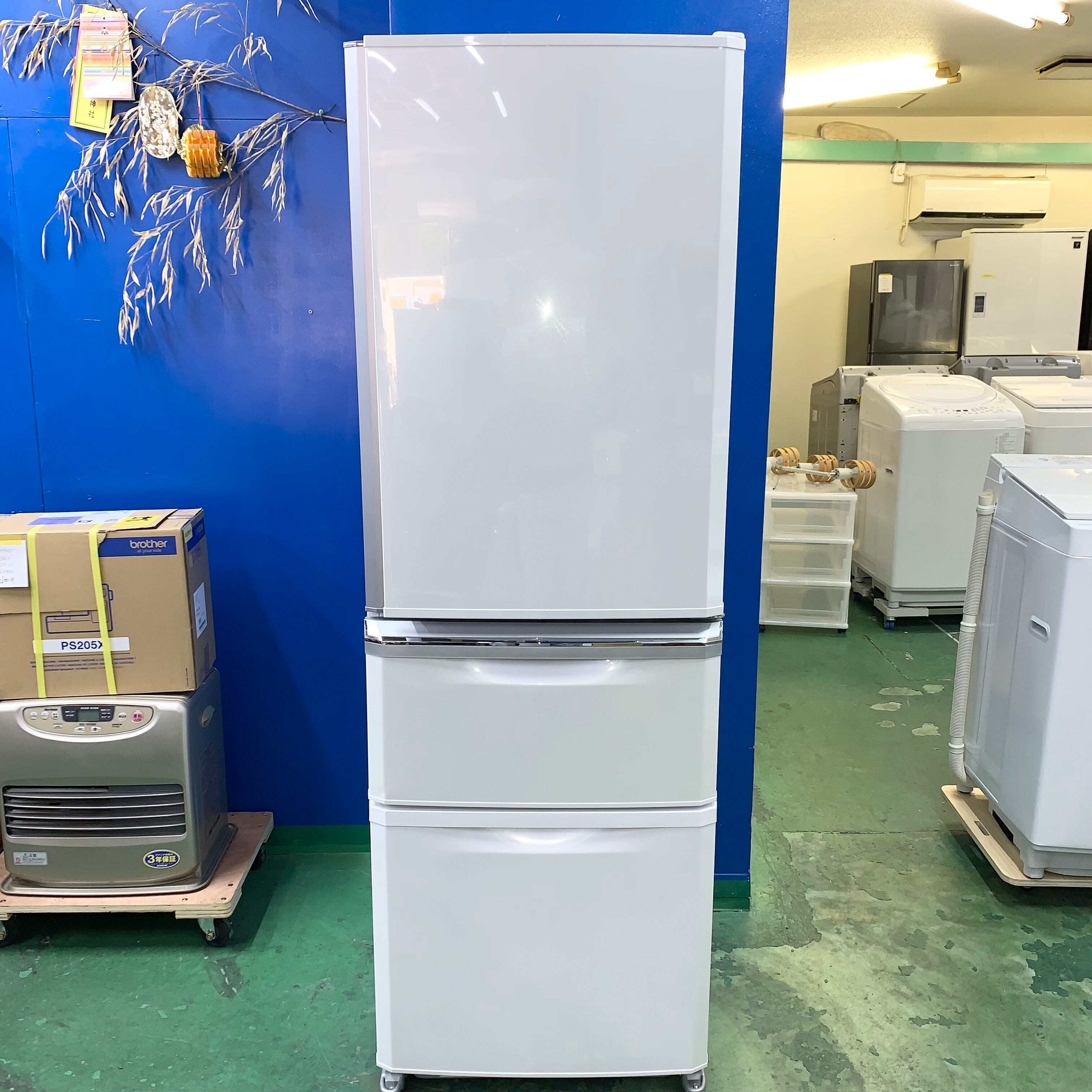 冷蔵庫 三菱電機 2018年製 335L ノンフロン 冷凍