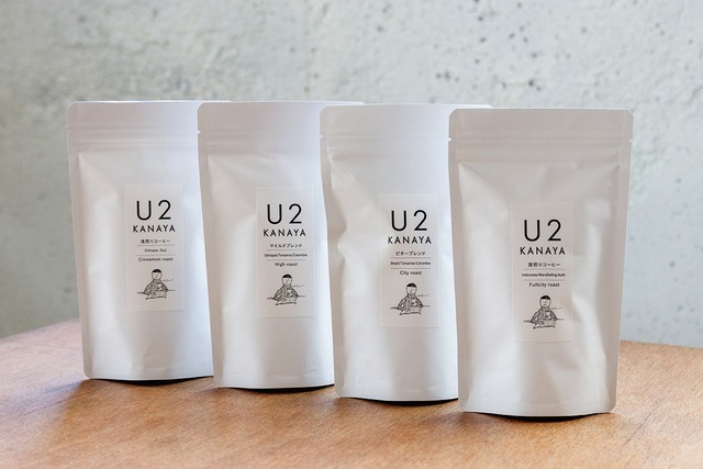 〈コーヒーと焼き菓子〉自家焙煎U2オリジナルコーヒー（挽き）と米粉の焼き菓子セット
