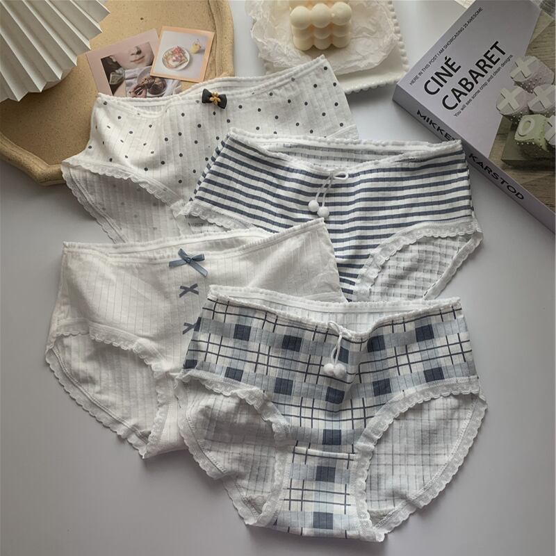 サマー薄手ストライプ リボン コットン 夏物 ピュア 萌量不足99680533377