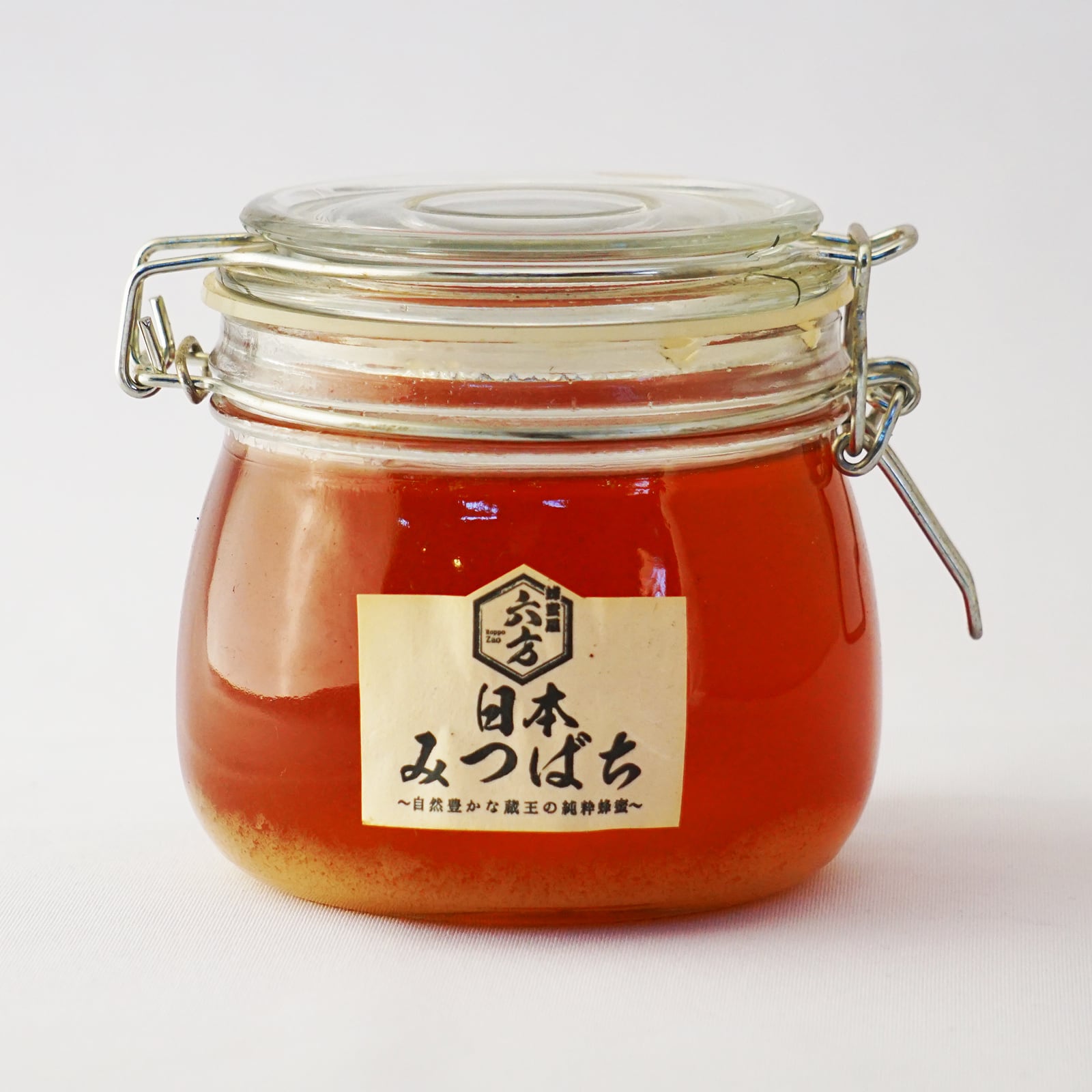 日本ミツバチ 国産天然はちみつ100% 600g(300g✕2瓶)