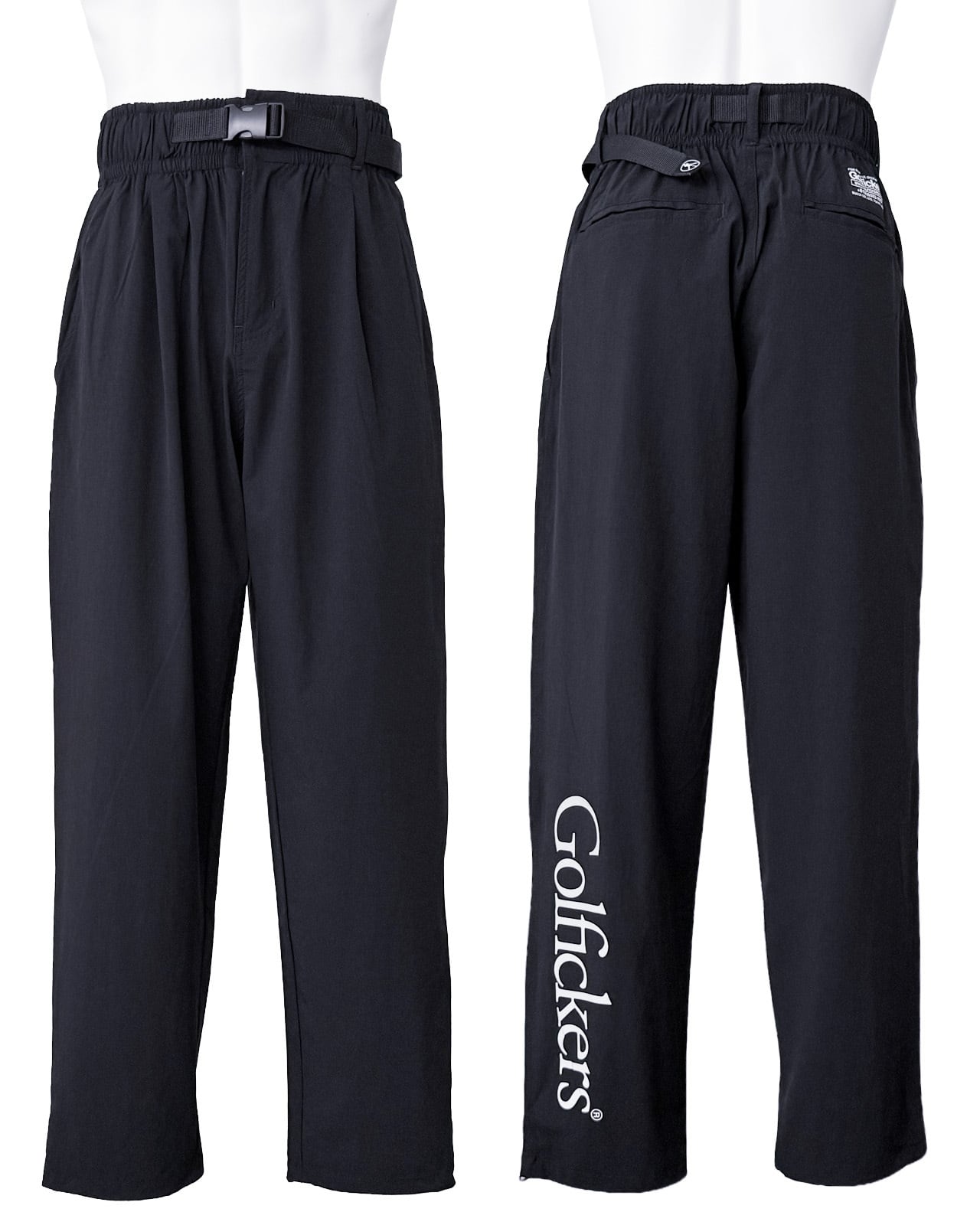 Golfickers ブラック スウェット クルーネックスウェット 薄起毛 FN-SWC-211 | THE FLAT HEAD