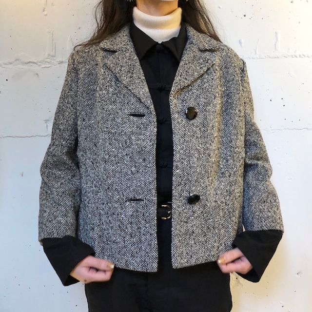 VINTAGE tweed jacket