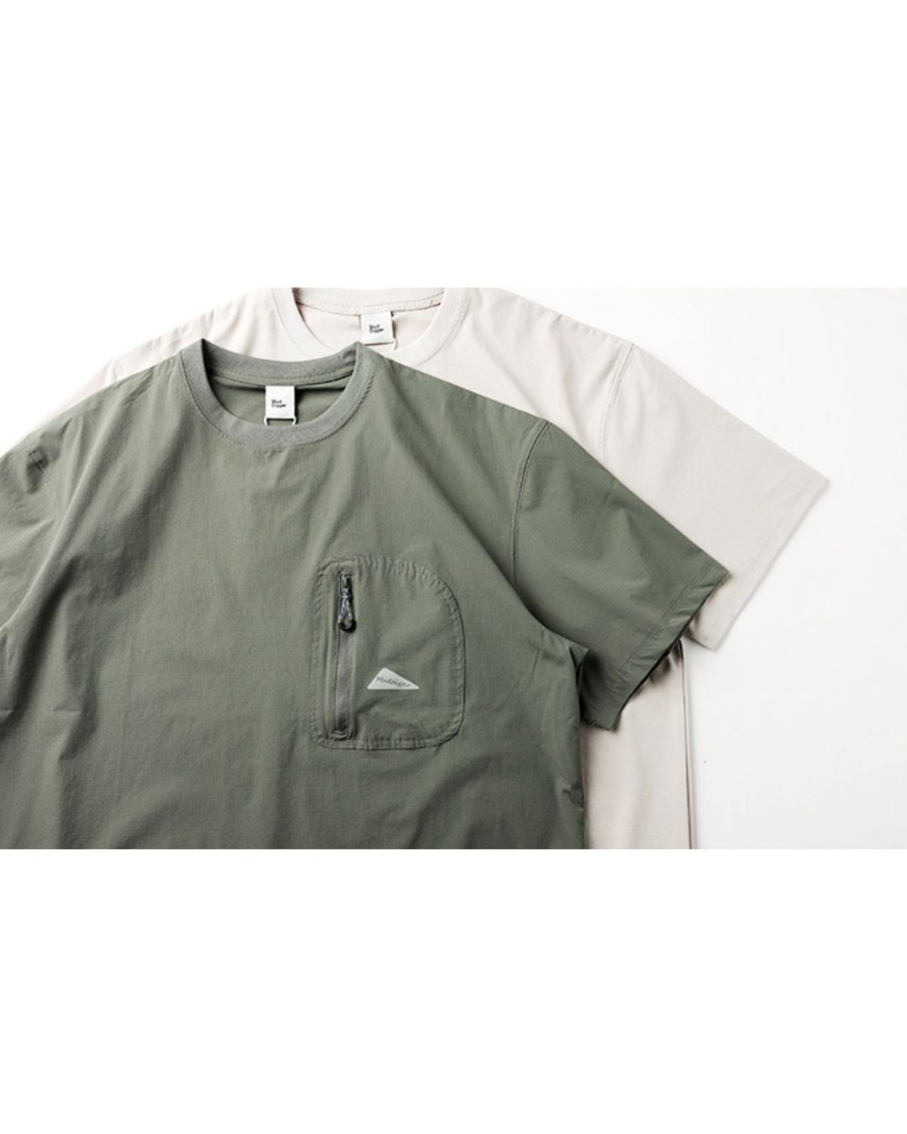 ジップポケット付き半袖Tシャツ S0561