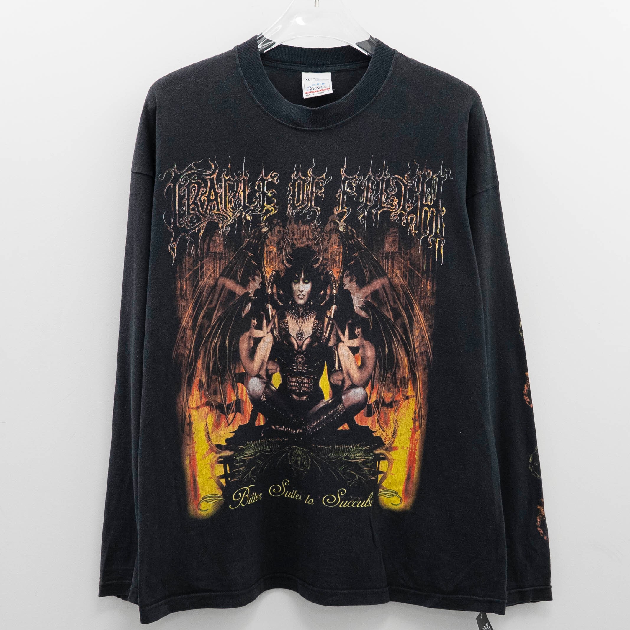 Cradle Of Filth " Bitter Suites To Succubi L/S " Screen Stars XL【A6-489】