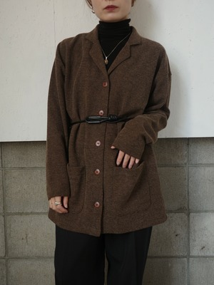 <vintage>knit jacket cardigan