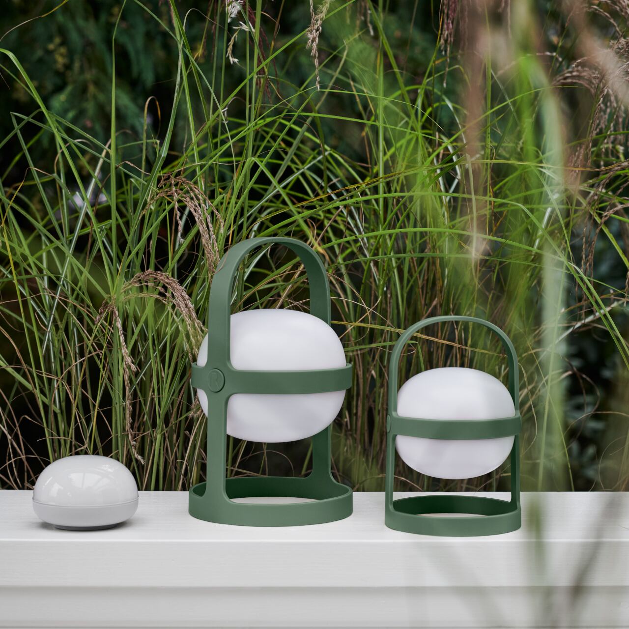 即納可】SOFT SPOT SOLAR CIRCULAR / H25cm / Pine Green / ソフト