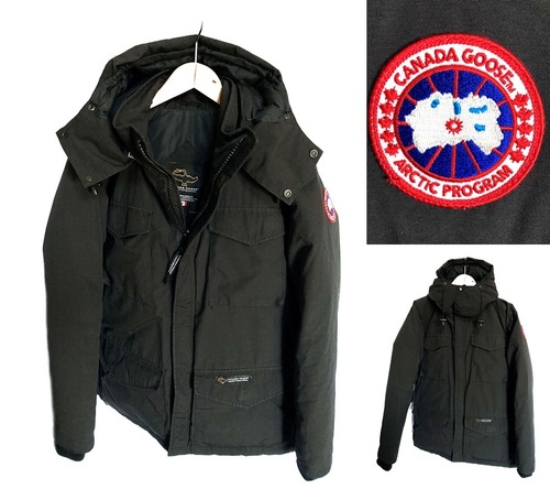 国内正規　CANADA GOOSE　カナダグース　コンスタブルパーカー　カムループス　ブラック　ダウン ジャケット　メンズ　XS