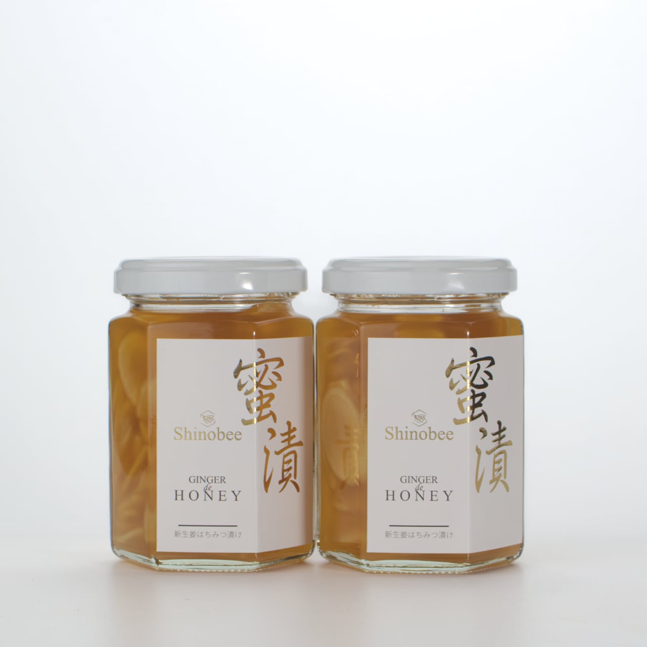 夏季限定|新生姜のはちみつ漬け〈2本セット〉160g×2