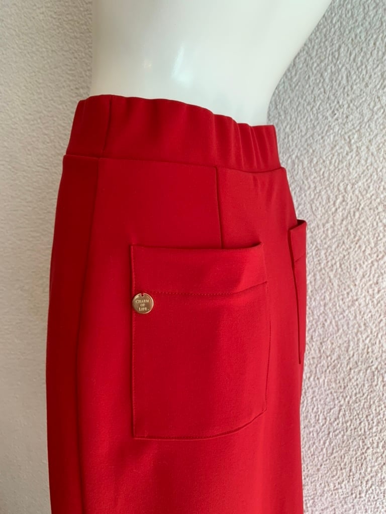 センターベンツロングタイトスカート