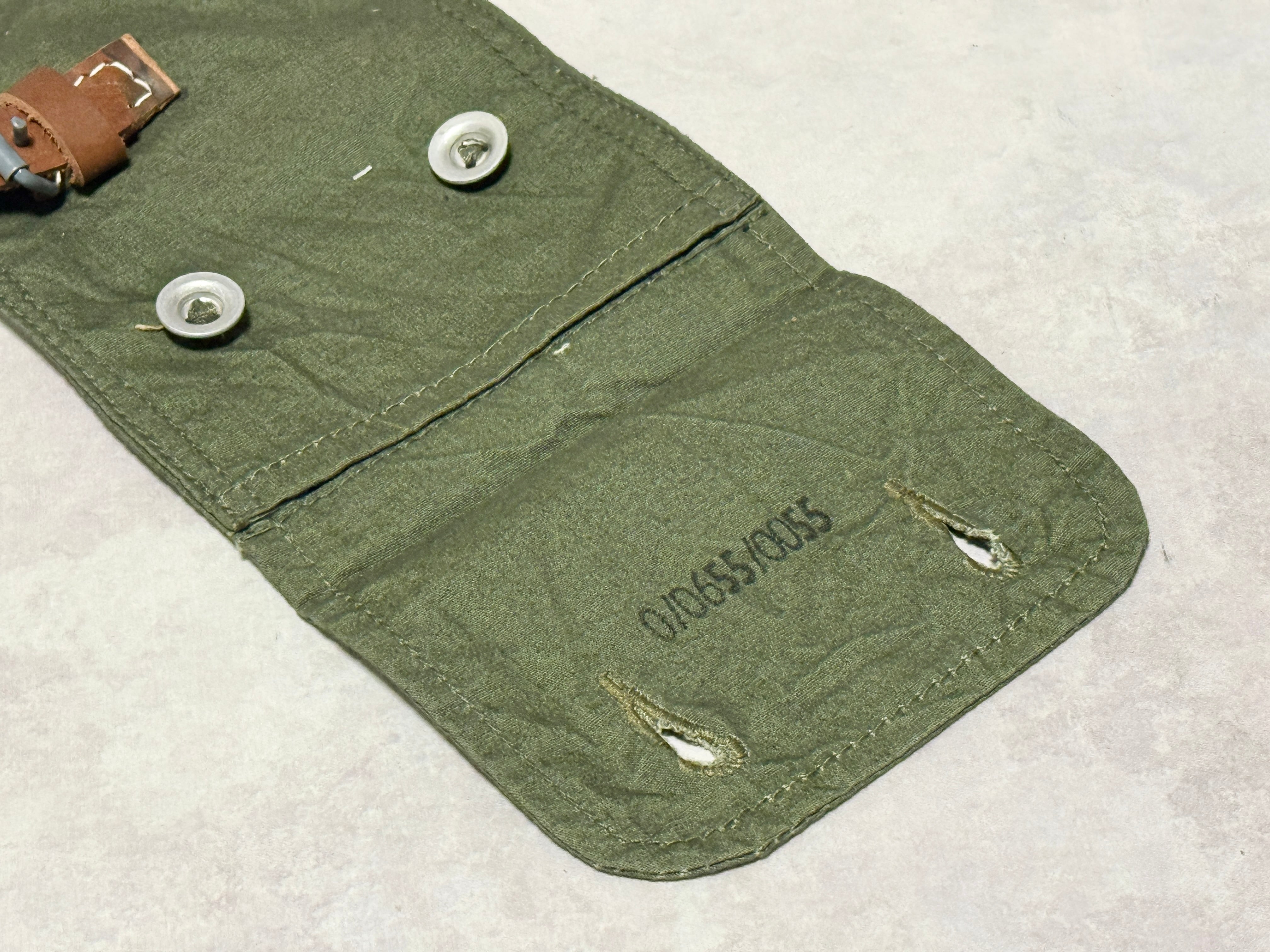 WWIIドイツ軍 ツェルトバーン（テント）用ポール・ペグ収納袋