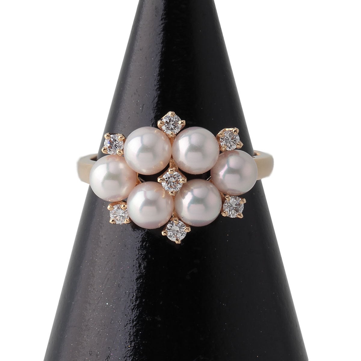 P117 MIKIMOTO ミキモトイニシャル「R」アコヤベビーパール P117 MIKIMOTO ミキモトイニシャル「R」アコヤベビーパール