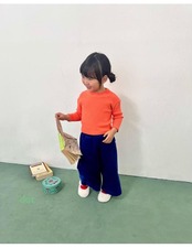 ドット / dot. / しっとりワイドパンツ / 韓国子供服 / キッズ / 26winter〖取寄〗*XS~XL*