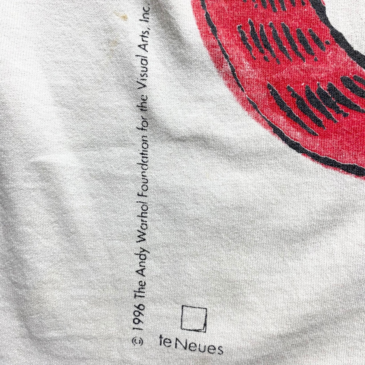 vintage 1996’s ANDY WARHOL art tee “Sam cat”