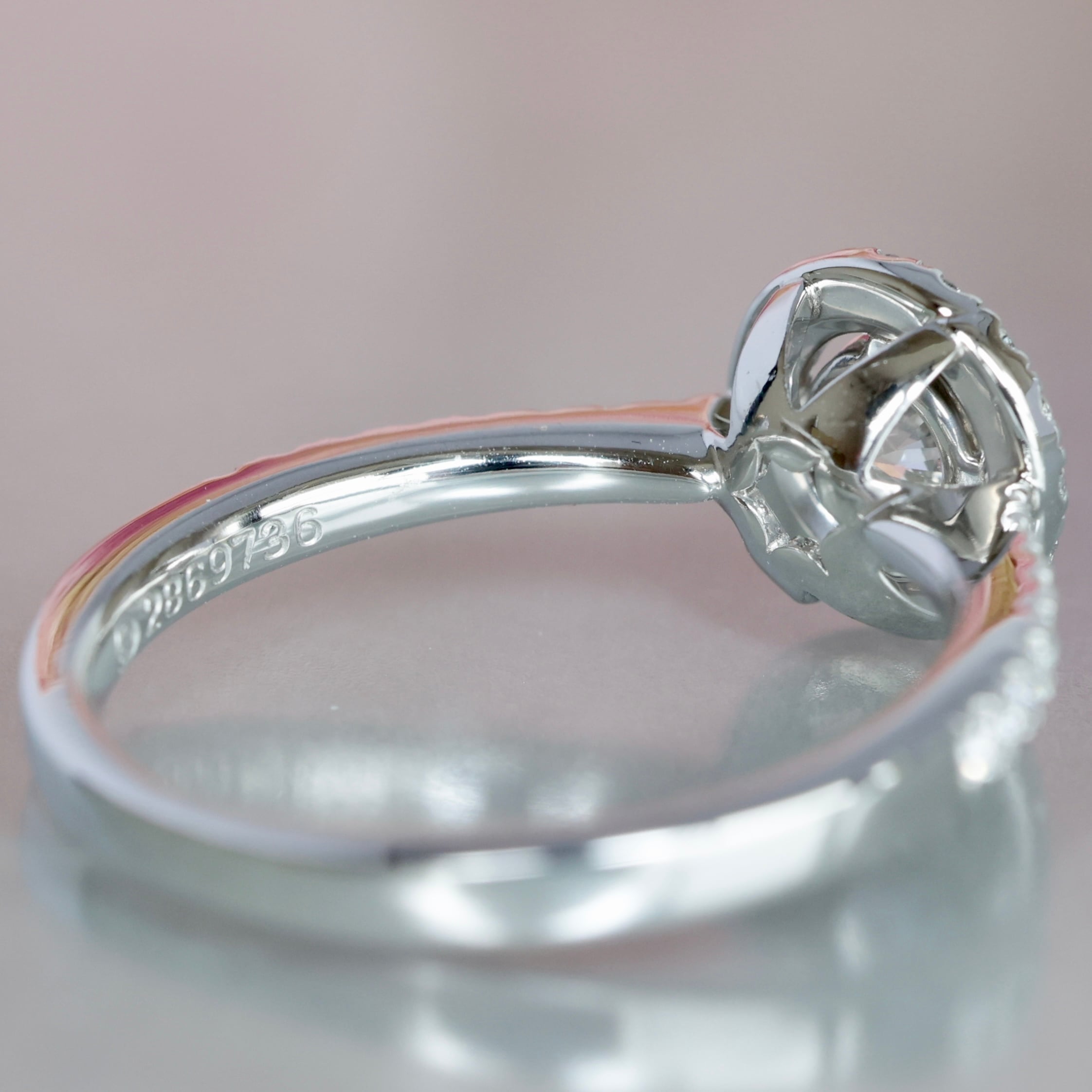 Pt900 フォーエバーマーク ダイヤモンド 0.50ct F SI2 VG 0.26ct Pt900 フォーエバーマーク ダイヤモンド 0.50ct F SI2 VG 0.26ct
