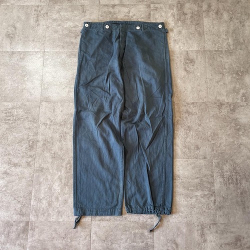 50-60s フランス軍 HBT フレンチワーク コットン パンツ W36
