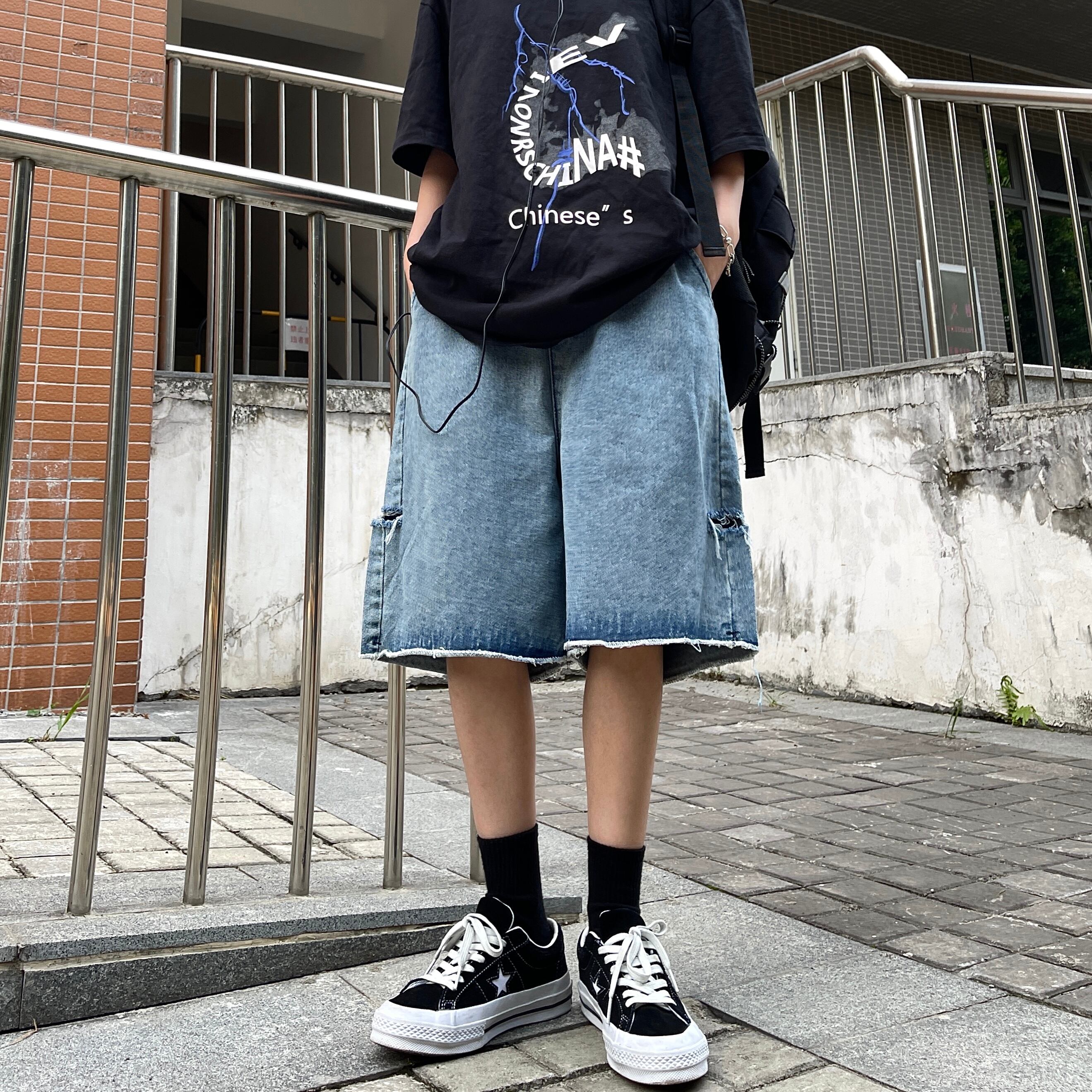 スタイルサマーパンツ レディースジーンズ ルーズショーツ かわいい 夏物 ブルマー ケッペル2100552174