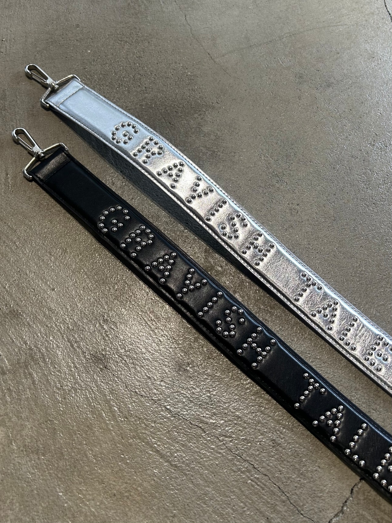 【25SS】MASU エムエーエスユー / SLOGAN LEATHER STRAP - 8