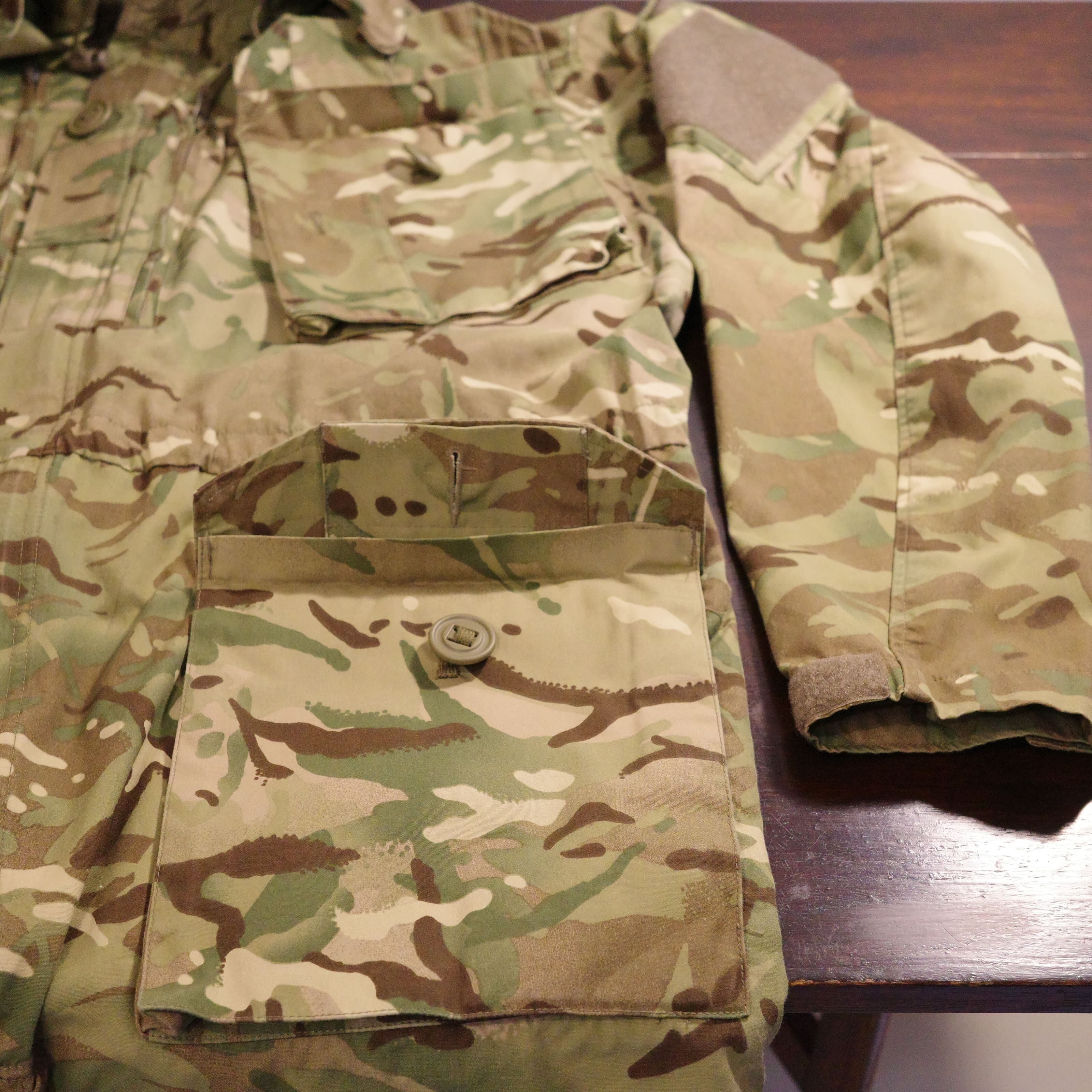 British army MTP camo windproof combat smock jacket XL相当 ...