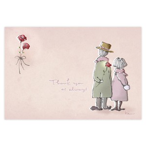 ポストカード『いつもありがとう』　〜 katsumi 〜［K8-1］