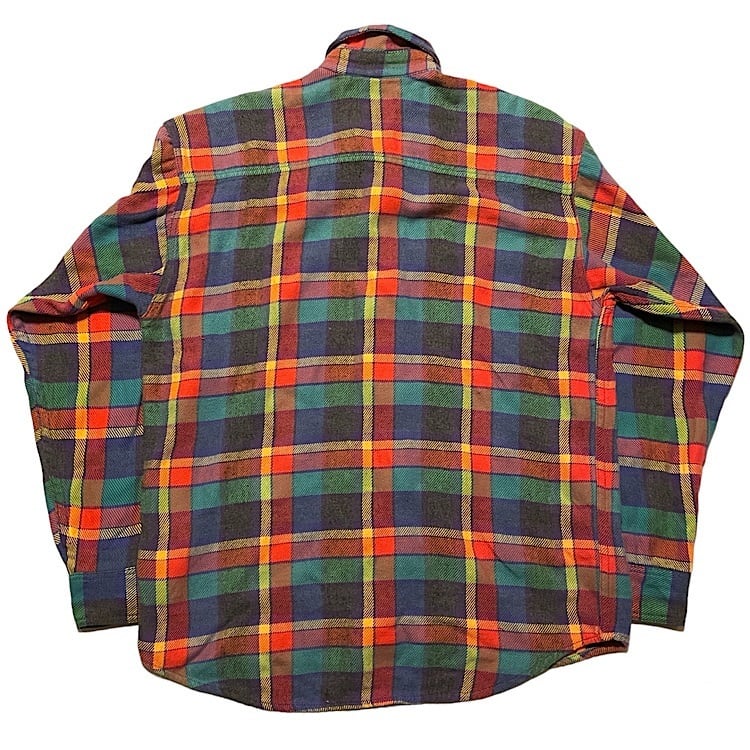 希少配色 90s GAP ビンテージ オールドギャップ ヘビーネルシャツ 長袖チェックシャツ PLAID HEAVY FLANNEL SHIRT(マルチカラー,Mサイズ) | ヴィンテージ古着&アンティーク商品取扱い Black Smith ブラックスミス(スペシャルビンテージ,vintage) 希少配色 90s GAP ビンテージ オールドギャップ ヘビーネルシャツ 長袖チェックシャツ PLAID HEAVY FLANNEL SHIRT(マルチカラー,Mサイズ) | ヴィンテージ古着&アンティーク商品取扱い Black Smith ブラックスミス(スペシャルビンテージ,vintage)
