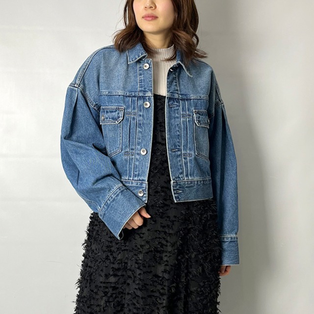 ELENDEEK エレンディーク WIDE SLEEVE DENIM JK 5124201002 2024春夏新作 [送料無料]