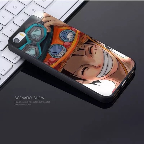 ONE PIECEの三兄弟の帽子が書かれたiPhoneケース