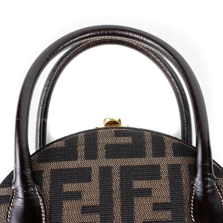 良品】FENDI ズッカ柄２WAYバッグ ブラウン ヴィンテージ | Rilish vinte