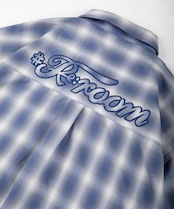 【#Re:room】Rrm PULL OVER CHECK SHIRTS［RES085］