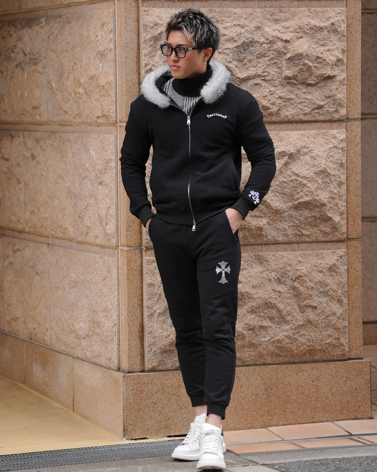 BELINDA FUR ZIP HOODIE【BB25023】