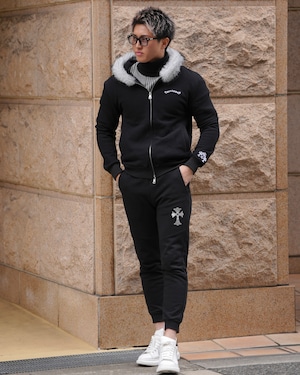 BELINDA FUR ZIP HOODIE【BB25023】