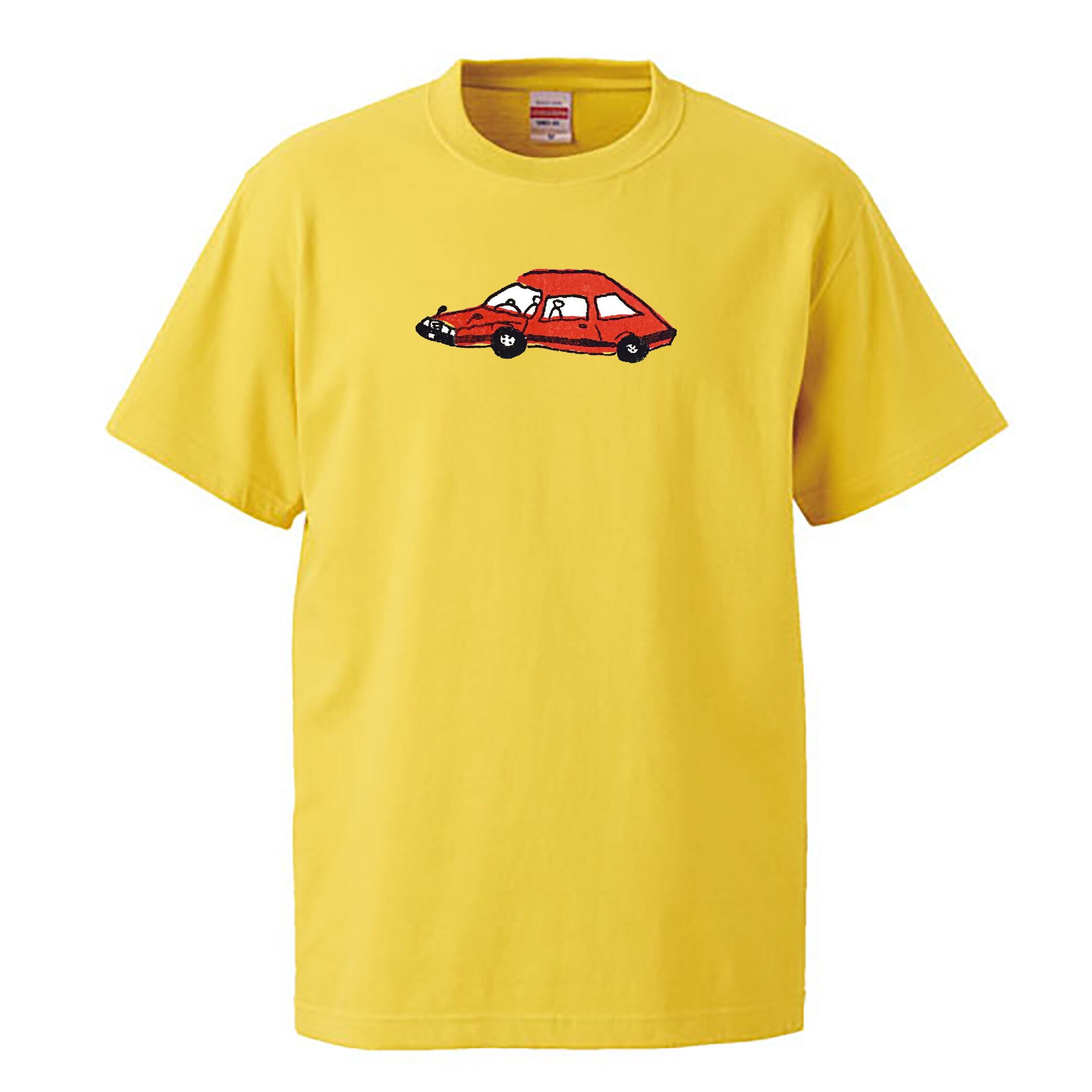 赤い車 / Tシャツ / TEE /  -BANANA/GRAY/INDIGO-