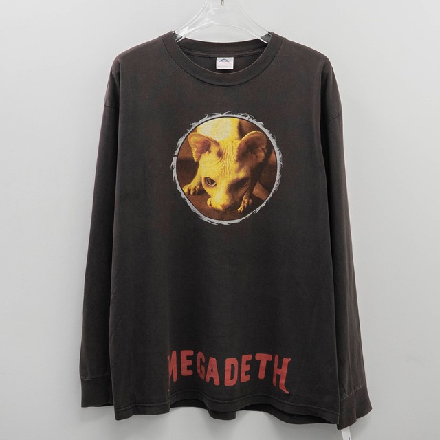 Megadeath " Resent Yourself You Envy Me L/S " AAA XL 【A7-157】