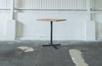 【お客様専用ページ キャスター仕様 】テーブル脚【CAFE TABLE LEGS/１本脚/H710mm】/金具のみ/送料無料(北海道・沖縄・離島除く)