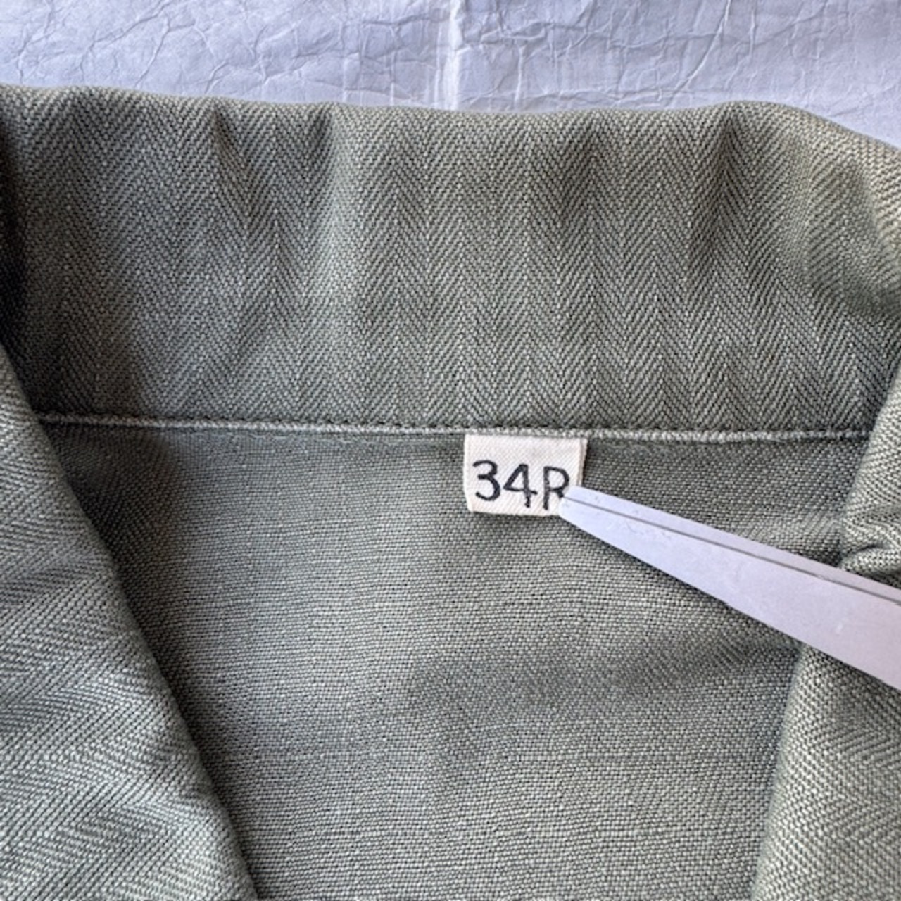 US Army M-43 HBT ジャケット 34R 40s 画像6