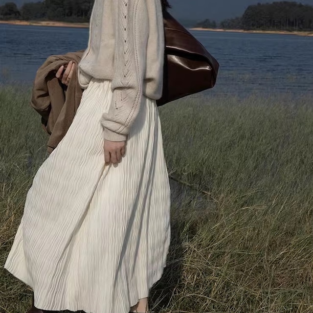 velvet A-line skirt(2color)<sk1563>