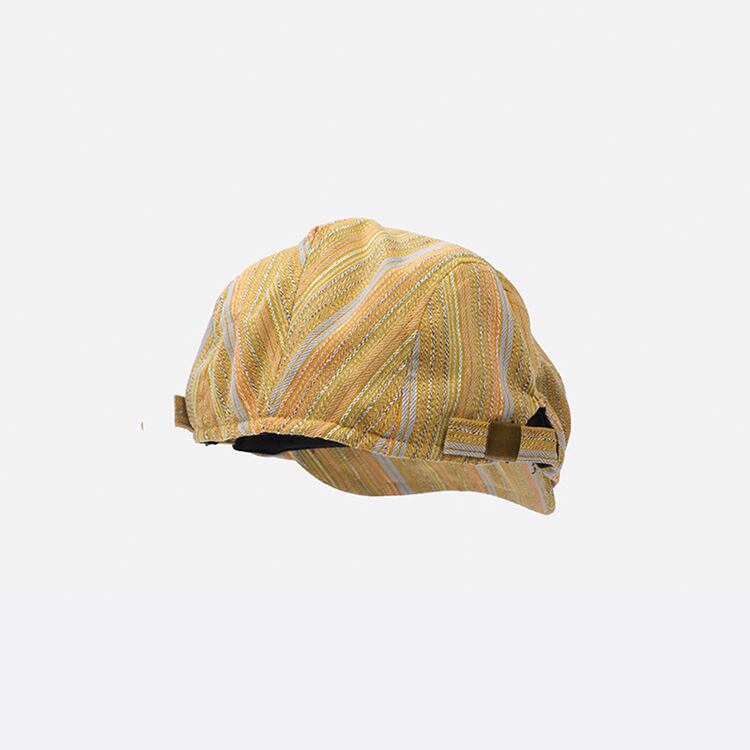 ★MIXED COLOR STRIPED HUNTING HAT　　　A0828