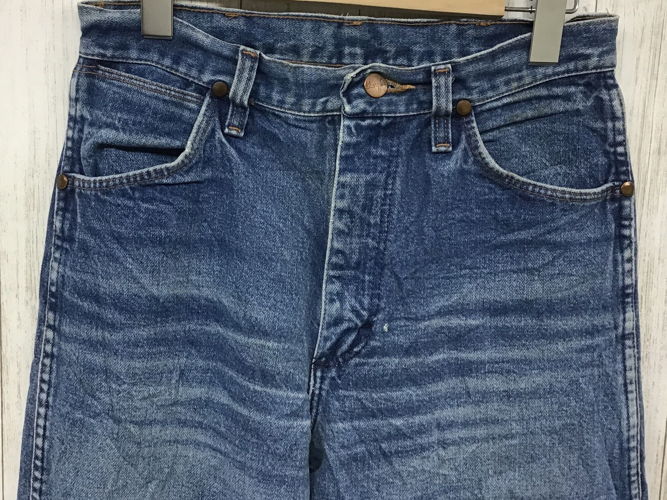 USA製 90S ラングラー 後染め 13MWZPB デニム ジーンズ Wrangler - USA製 90S ラングラー 後染め 13MWZPB デニム